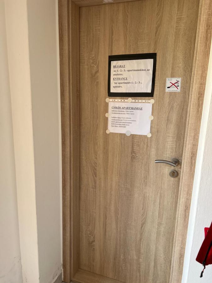 Csikos Apartman Gyenesdiás Exteriér fotografie